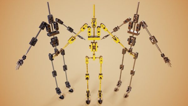 Animatronic Poseable Robot