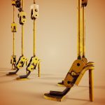 Animatronic Poseable Robot