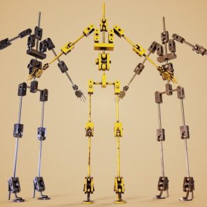 Animatronic Poseable Robot