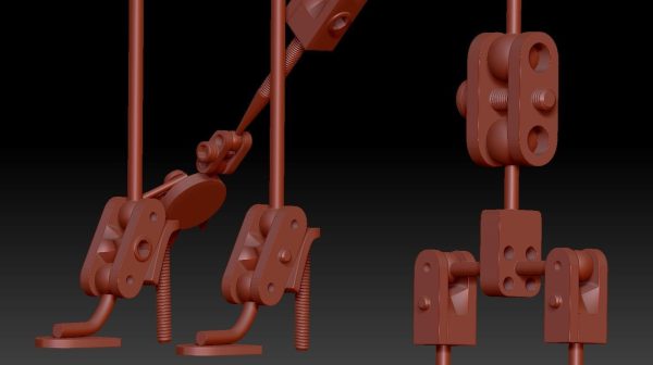 Animatronic Poseable Robot