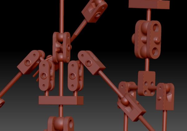 Animatronic Poseable Robot