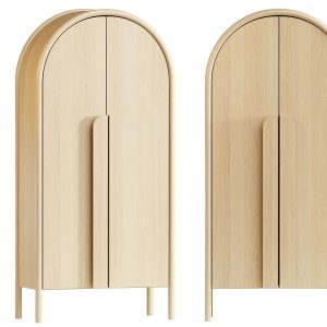 Annie Natural Storage Cabinet by Leanne Ford 3d model