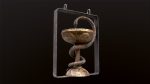 Antique pharmacy sign Bowl of Hygieia