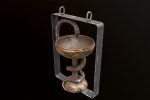 Antique pharmacy sign Bowl of Hygieia