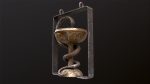 Antique pharmacy sign Bowl of Hygieia
