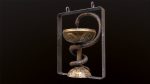 Antique pharmacy sign Bowl of Hygieia