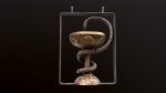 Antique pharmacy sign Bowl of Hygieia