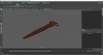Antique Rusty Nail