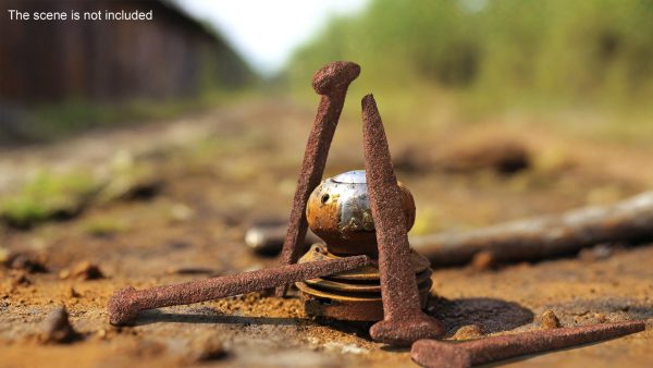 Antique Rusty Nail