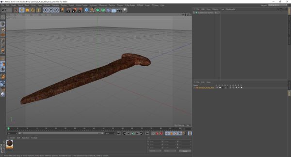 Antique Rusty Nail