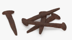 Antique Rusty Nail