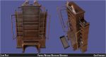 Antique Victorian Bookcase