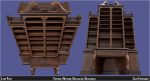 Antique Victorian Bookcase