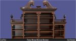 Antique Victorian Bookcase