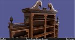Antique Victorian Bookcase