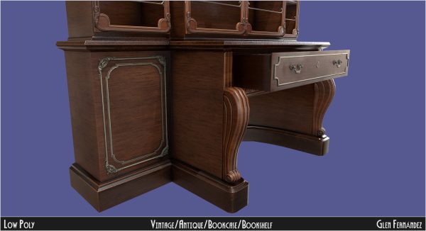 Antique Victorian Bookcase