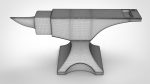 Anvil stainless steel door knob