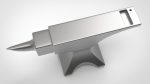 Anvil stainless steel door knob
