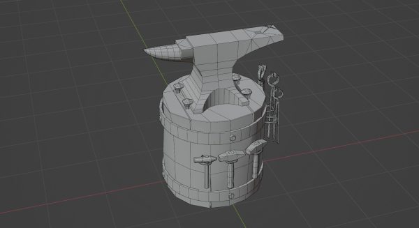 Anvil and tools