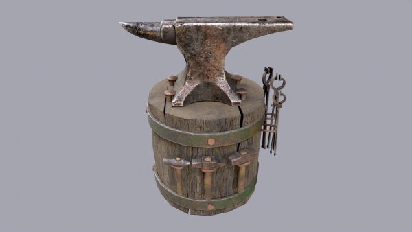 Anvil and tools