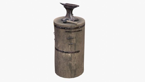 Anvil Lowpoly Model PBR