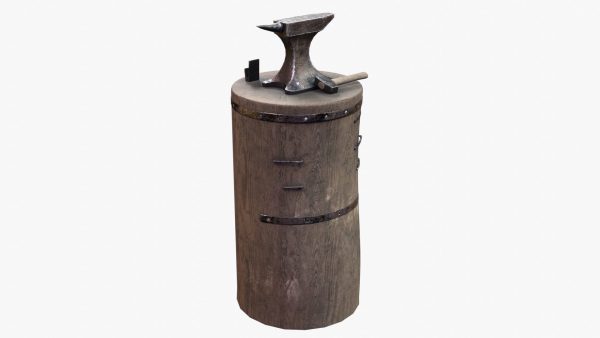 Anvil Lowpoly Model PBR