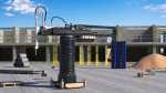 Apis Cor Construction 3D Printer Rigged
