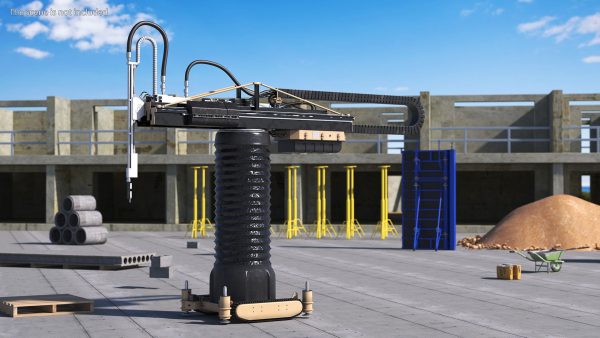Apis Cor House Construction 3D Printer