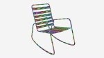 Argos Home Steel Garden Rocking Chair