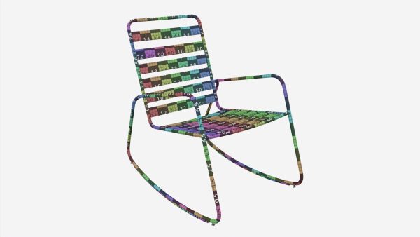 Argos Home Steel Garden Rocking Chair