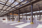 Art Gallery in Vintage Warehouse