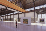 Art Gallery in Vintage Warehouse