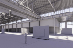 Art Gallery in Vintage Warehouse
