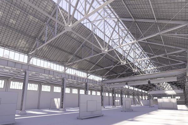 Art Gallery in Vintage Warehouse