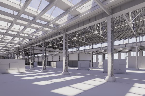 Art Gallery in Vintage Warehouse