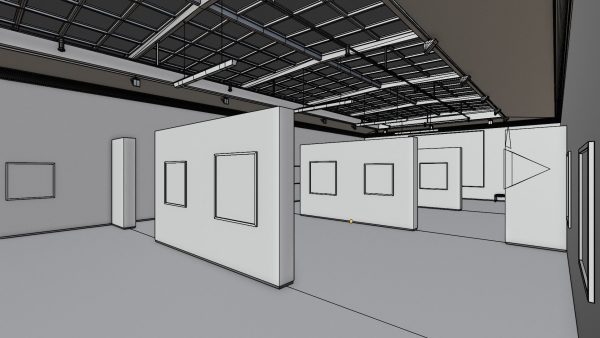 Art Museum Gallery Interior 4