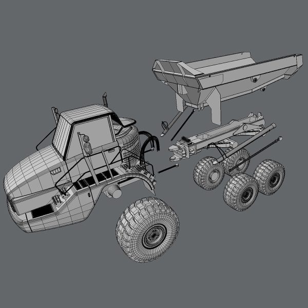 Articulated Dump Truck
