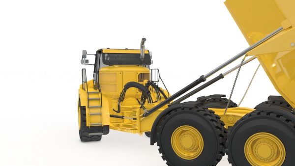 Articulated Mining Truck