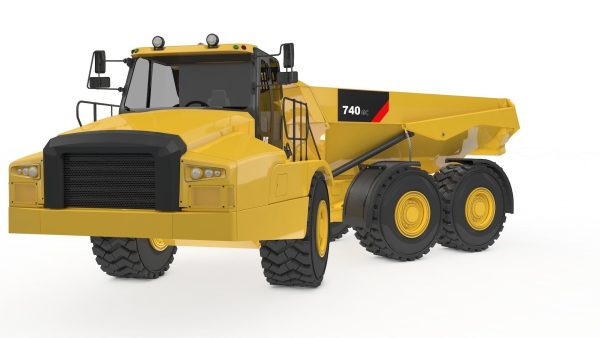 Articulated Mining Truck