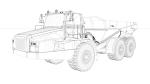 Articulated Mining Truck