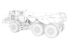 Articulated Mining Truck
