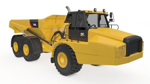 Articulated Mining Truck