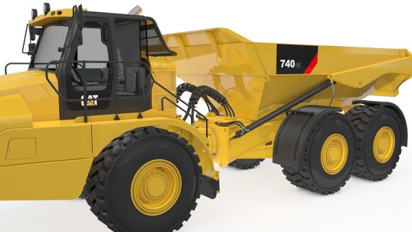 Articulated Mining Truck