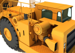Articulated Mining Truck
