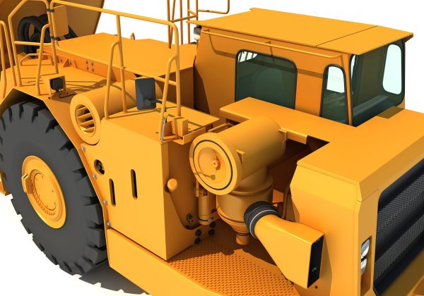 Articulated Mining Truck