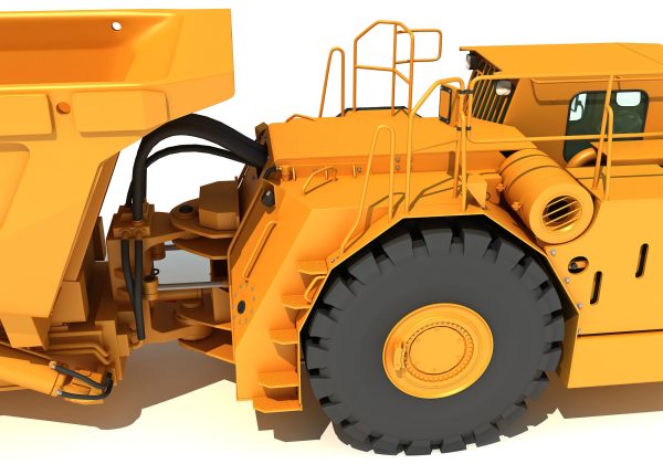 Articulated Mining Truck