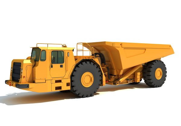 Articulated Mining Truck