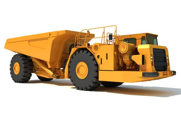 Articulated Mining Truck