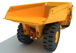 Articulated Mining Truck