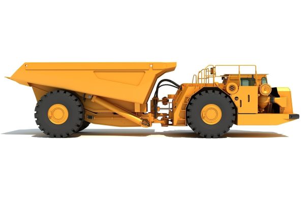 Articulated Mining Truck